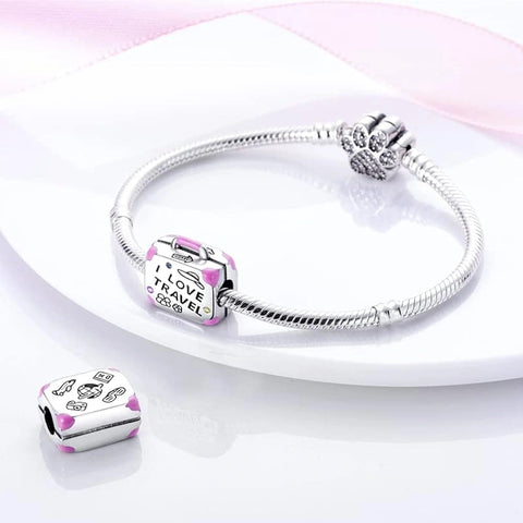 I Love Travel Charm - I Love Travel Charm