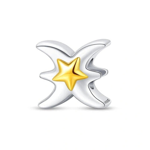 Gold Star Astrology Signs Zodiac Constellation Charms - Gold Star Astrology Signs Zodiac Constellation Charms