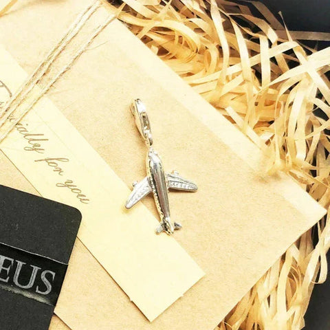 Airplane Pendant Charm - Airplane Pendant Charm