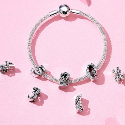Silver Number Charm - Silver Number Charm