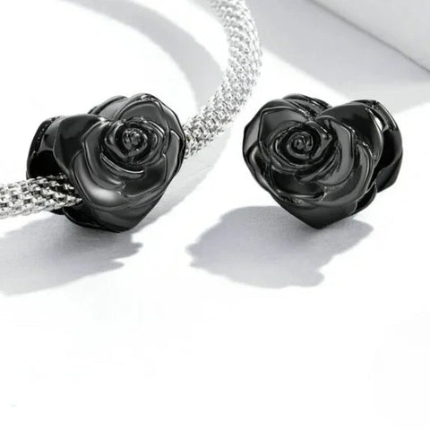 Black Rose Charm - Black Rose Charm