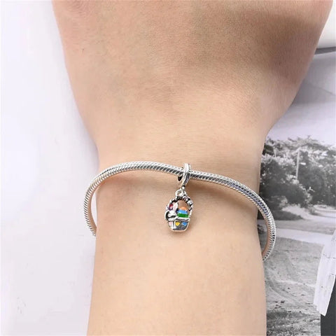 Easter Basket Charm - Easter Basket Charm