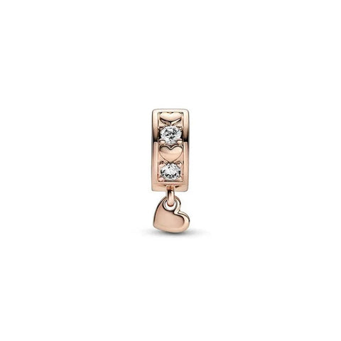 Infinite Hearts Sparkling Dangling Clip - Infinite Hearts Sparkling Dangling Clip