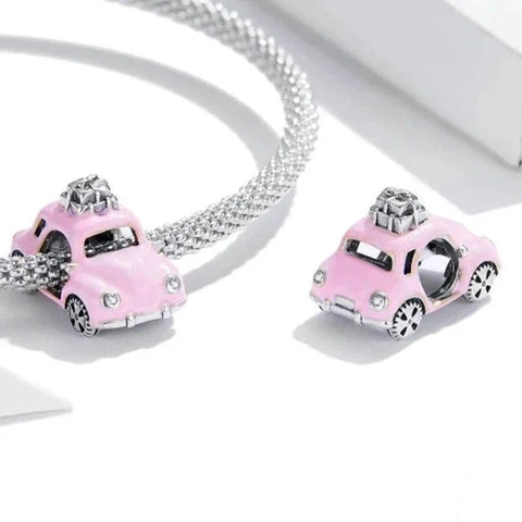 Pink Car Charm - Pink Car Charm
