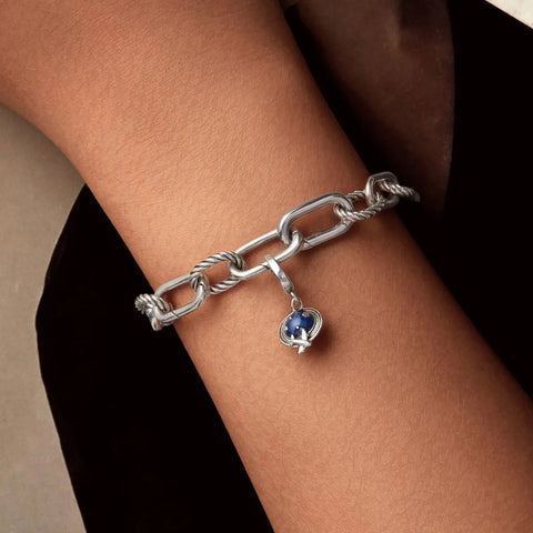 Planet & Airplane Dangle Charm - Planet & Airplane Dangle Charm