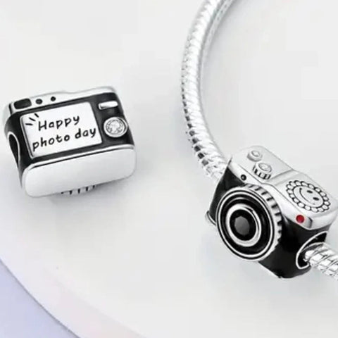 Retro Black Camera Charm - Retro Black Camera Charm