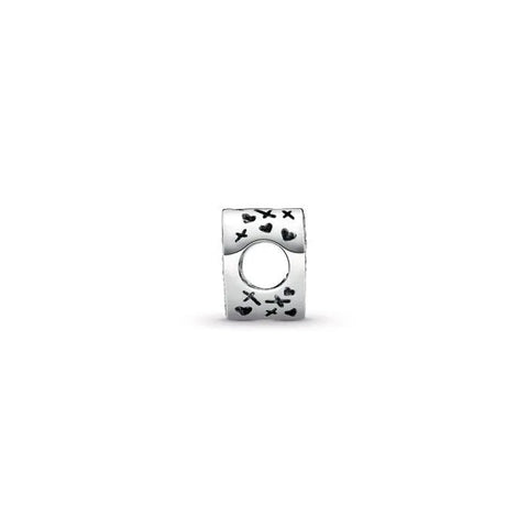 Sparkling Freehand Heart Charm - Sparkling Freehand Heart Charm