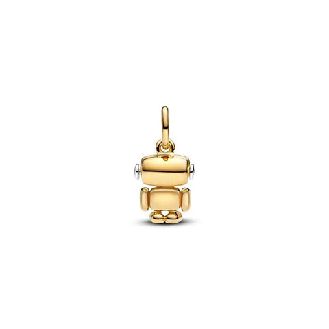 Spinnable Robot Face Dangle Charm - Spinnable Robot Face Dangle Charm