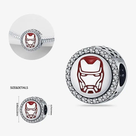 Iron Man Mask Charm - Iron Man Mask Charm