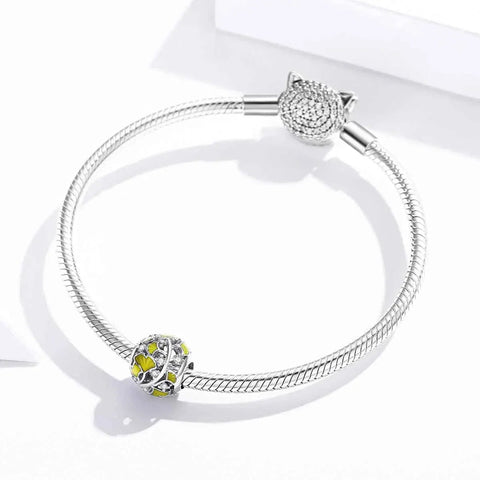 Yellow Buttercup Charm - Yellow Buttercup Charm
