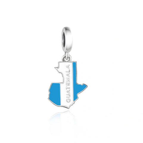 Guatemala Map Charm - Guatemala Map Charm