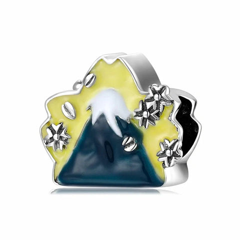 jewlouli mount-fuji-pandora-charm-jewelry fits pandora bracelet