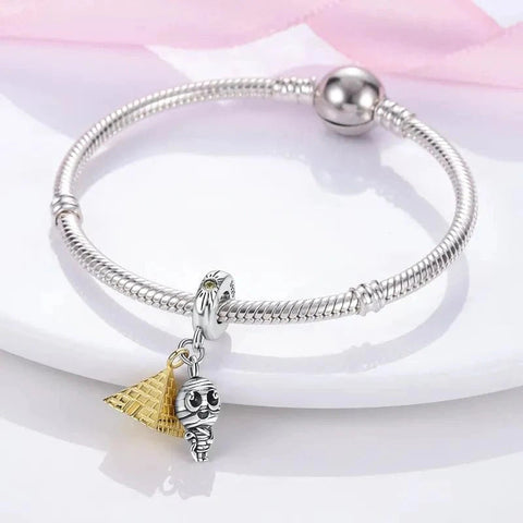 Mummy and Pyramid Dangle Charm - Mummy and Pyramid Dangle Charm
