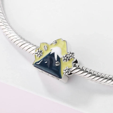 jewlouli mount-fuji-pandora-charm-jewelry fits pandora bracelet