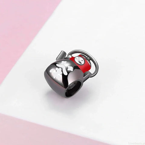 jewlouli smiling-teapot-pandora-charm-jewelry fits pandora bracelet