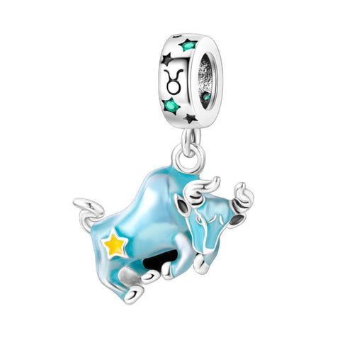 Celestial Astrology Signs Zodiac Constellation Charms - Fits pandora Bracelet