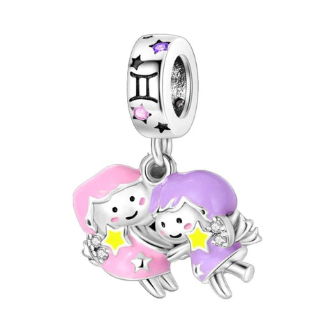 Celestial Astrology Signs Zodiac Constellation Charms - Fits pandora Bracelet