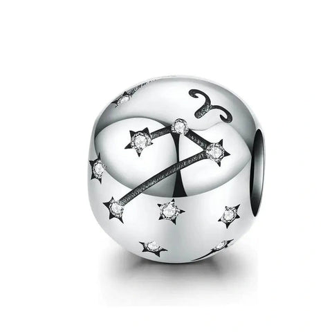 Sparkling Astrology Signs Zodiac Constellation Charms - Fits pandora Bracelet