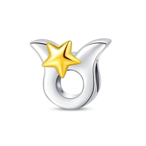 Gold Star Astrology Signs Zodiac Constellation Charms - Gold Star Astrology Signs Zodiac Constellation Charms