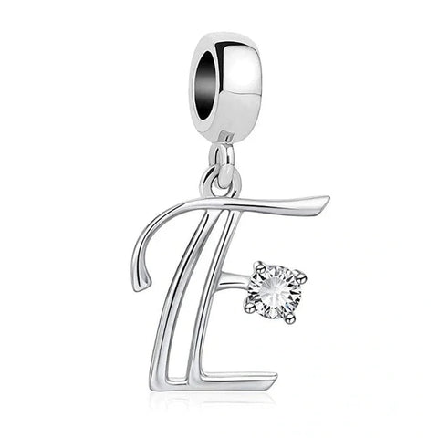 Elegant Crystal Letter A-Z Alphabet Charm