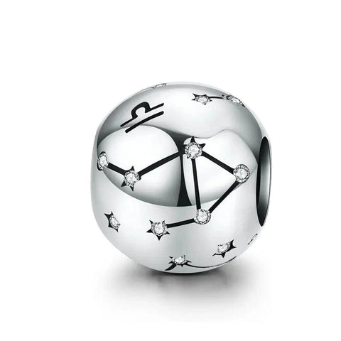 Sparkling Astrology Signs Zodiac Constellation Charms - Fits pandora Bracelet