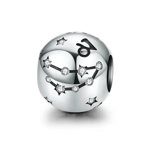 Sparkling Astrology Signs Zodiac Constellation Charms - Fits pandora Bracelet