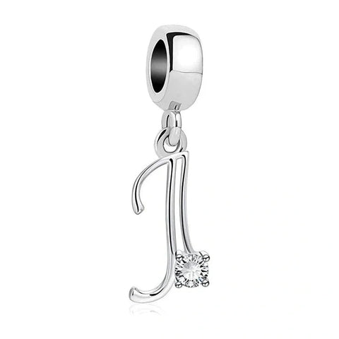 Elegant Crystal Letter A-Z Alphabet Charm - Elegant Crystal Letter A-Z Alphabet Charm