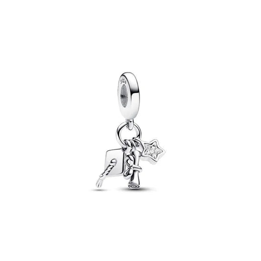 Graduation Triple Dangle Charm