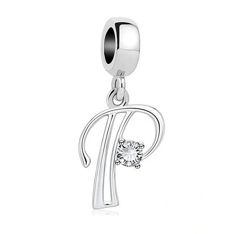 jewlouli letter-az-alphabet-pandora-charm-jewelry fits pandora bracelet