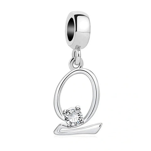 jewlouli letter-az-alphabet-pandora-charm-jewelry fits pandora bracelet