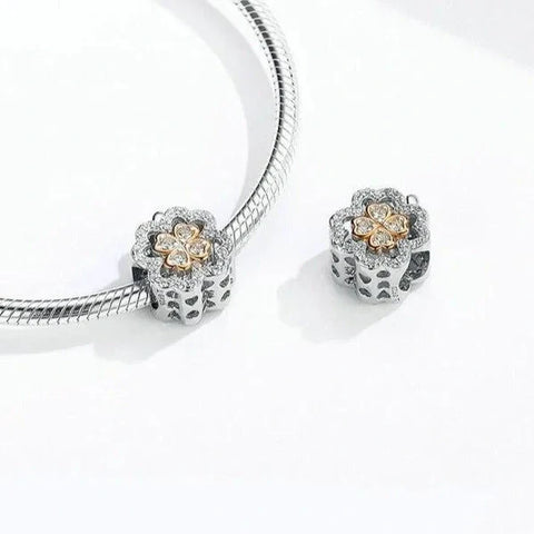 -leaf-clover-charm Jewelry Pandora charm affordable fits bracelet
