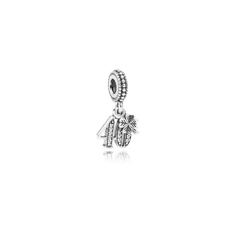 Years Of Love Charm - Graduation charm for , designed to celebrate a milestone and academic success
