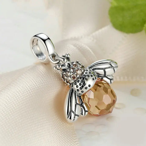 queen-bee-charm Jewelry charm fits Pandora bracelet affordable
