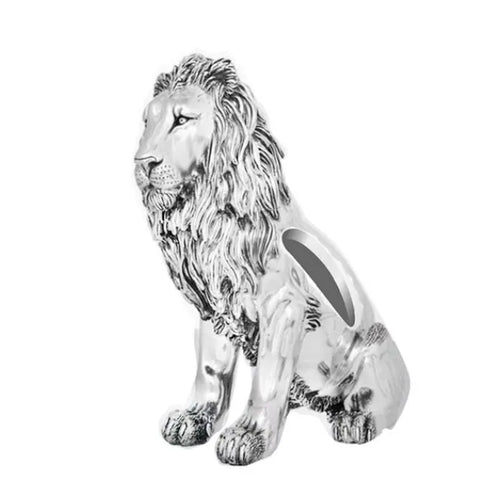 Sterling Silver Africa LION Charm - Sterling Silver Africa LION Charm