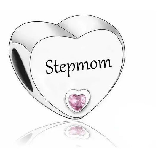 Sterling Silver StepMom Charm