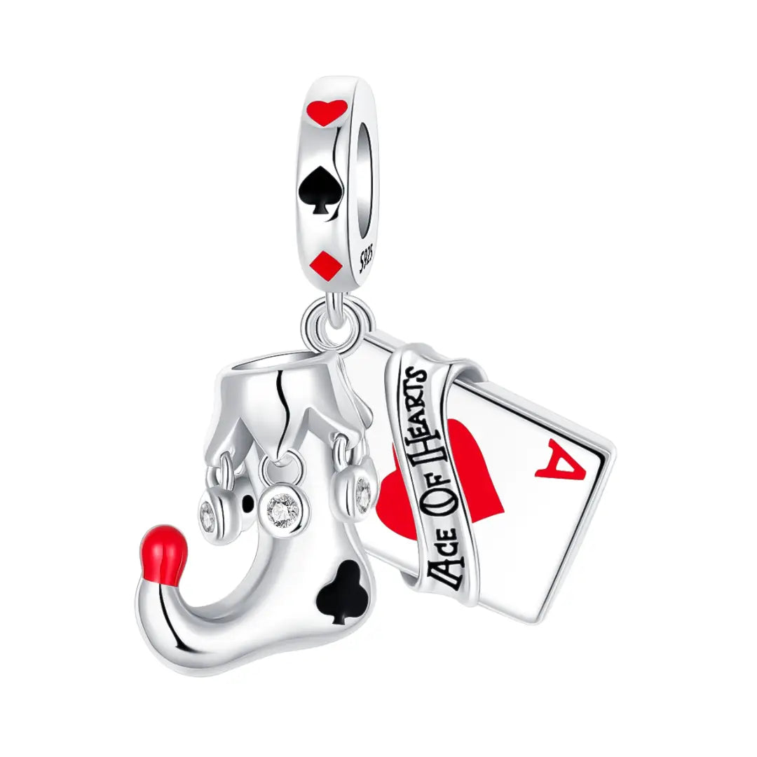 Ace of Hearts Dangle Charm