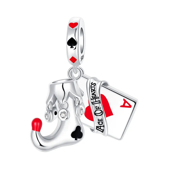 Ace of Hearts Dangle Charm - Ace of Hearts Dangle Charm