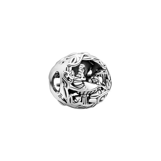 Alice in Wonderland- Cheshire Cat & Absolem Caterpillar Charm