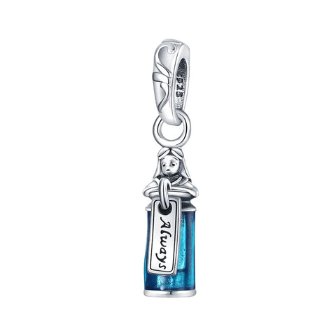 Alice in Wonderland- Drink Me Bottle Dangle Charm