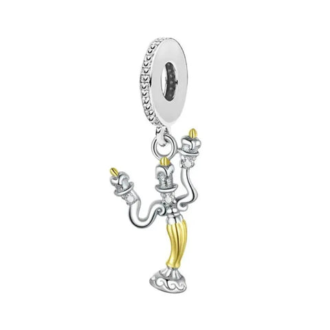 Beauty and the Beast- Lumiere Dangle Charm