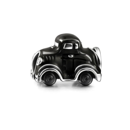 Black And White Toy Car On Background Charm