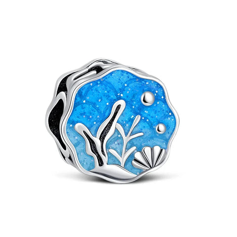 Blue And White Sea Scene Charm