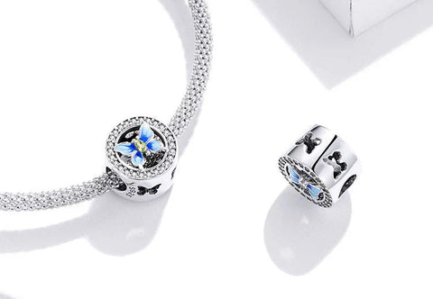 Blue Serenity Butterfly Charm - Blue Serenity Butterfly Charm