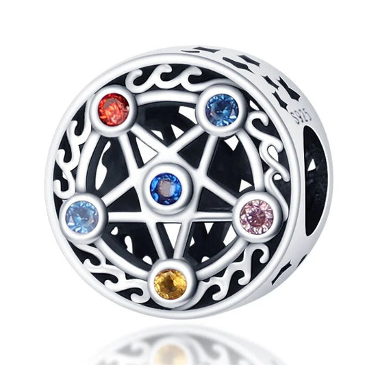 Celestial Gem Harmony Pentastar Charm