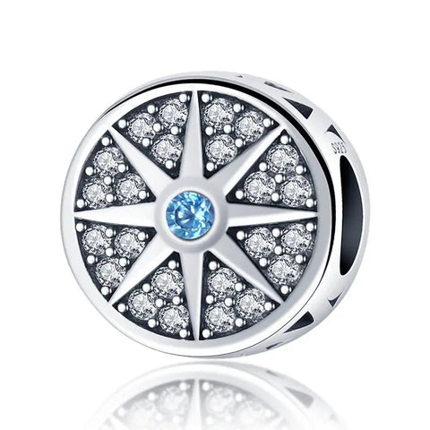 Celestial North Blue Star Charm - Celestial North Blue Star Charm