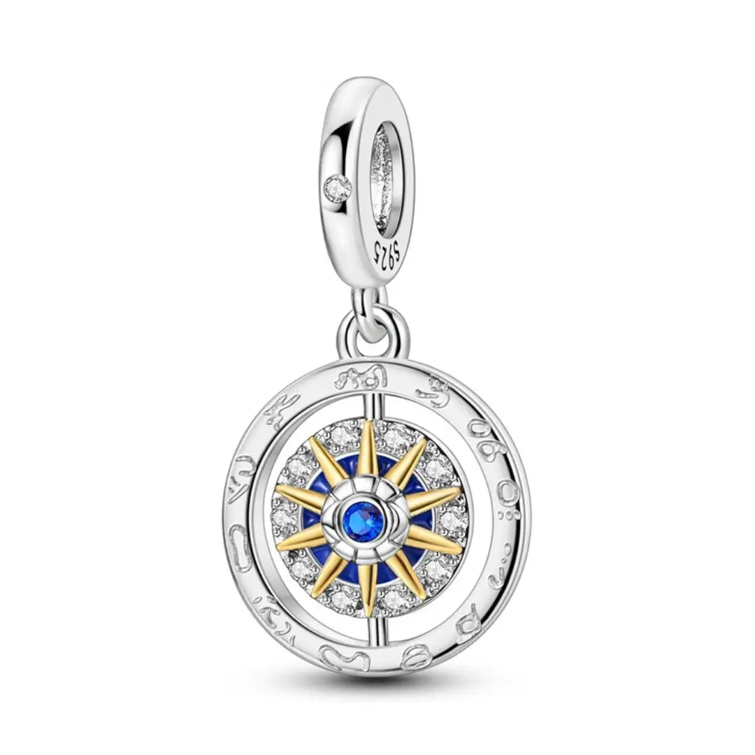 Celestial Compass Dangle Charm