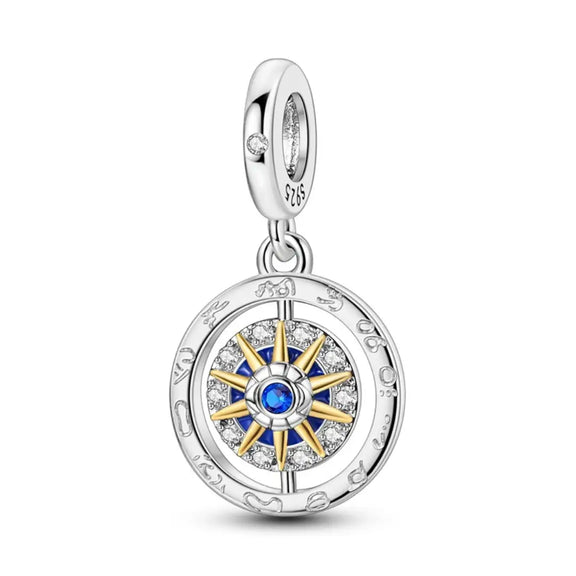 Celestial Compass Dangle Charm - Celestial Compass Dangle Charm