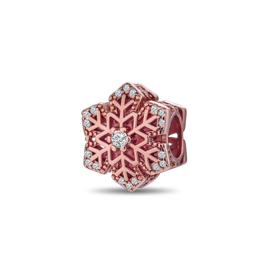Sparkling Snowflake Charm