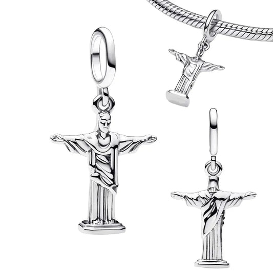 Christ Statue Bracelet Charm
