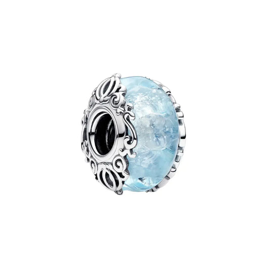 Cinderella- Enchanted Carriage Murano Glass Charm